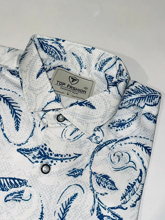 Whitw bone sleeve shirt
