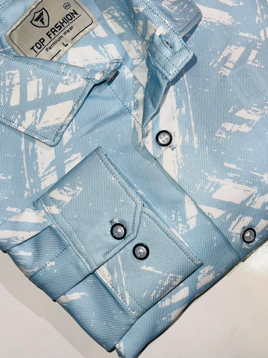blue shirt